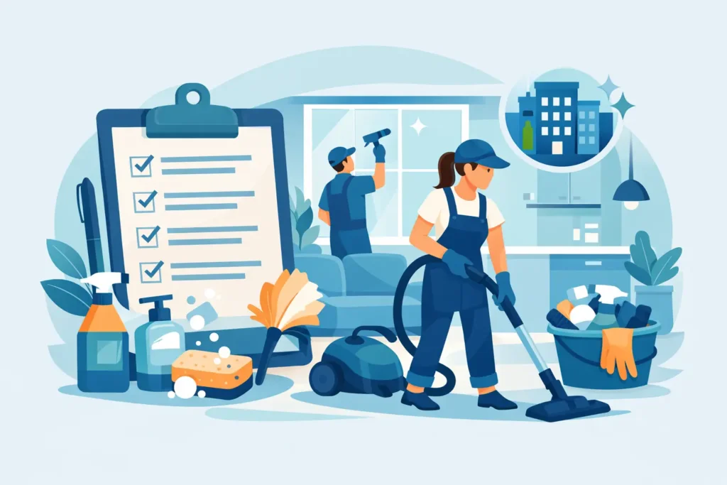 Apartment Cleaning Service Checklist That Works