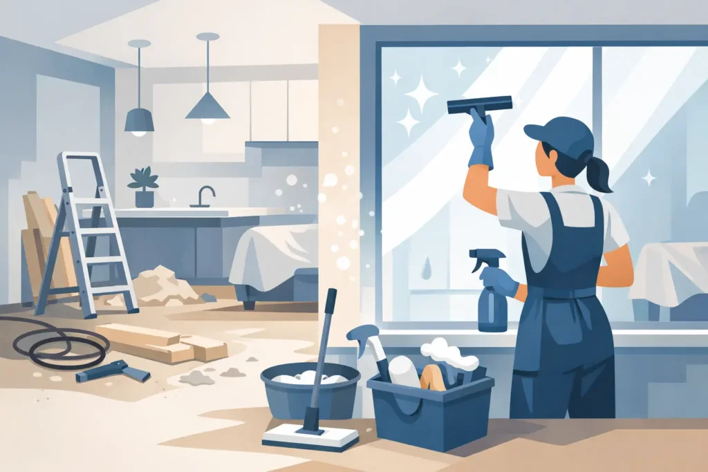 Post Construction Cleaning After Renovation
