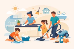 Best Cleaning Routine for Families That Works