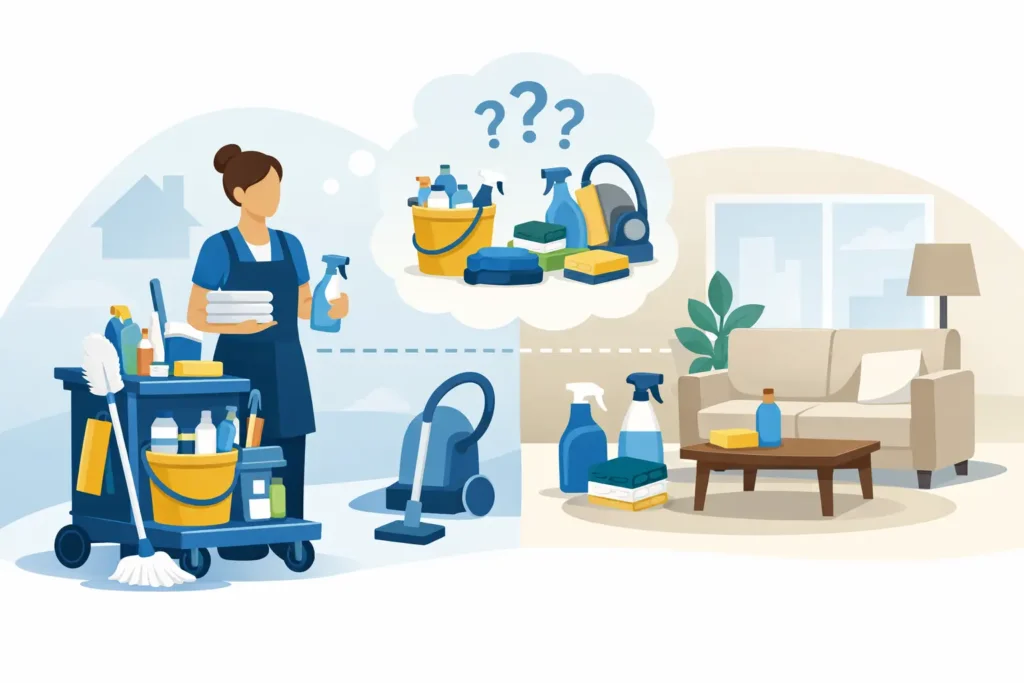 Do Cleaners Bring Supplies? What to Expect