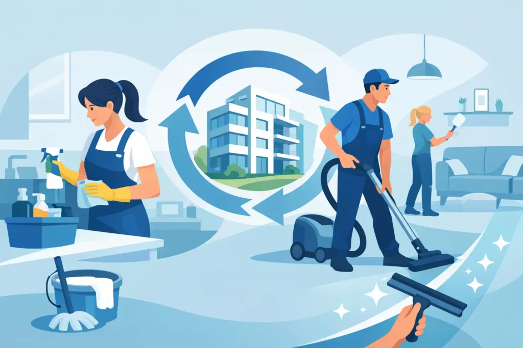 Recurring Apartment Cleaning Service Benefits