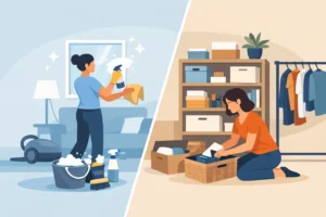 House Cleaning vs Organizing: Key Differences