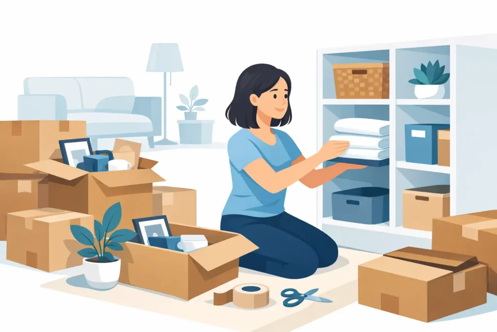 How to Organize After Moving Without Stress