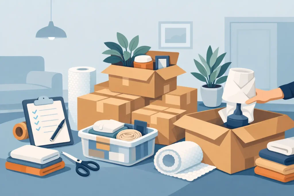 How to Pack for a Move Without the Chaos