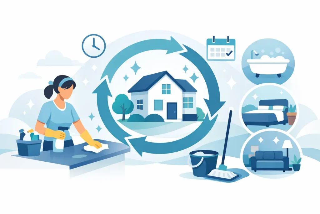 Recurring House Cleaning Benefits That Last