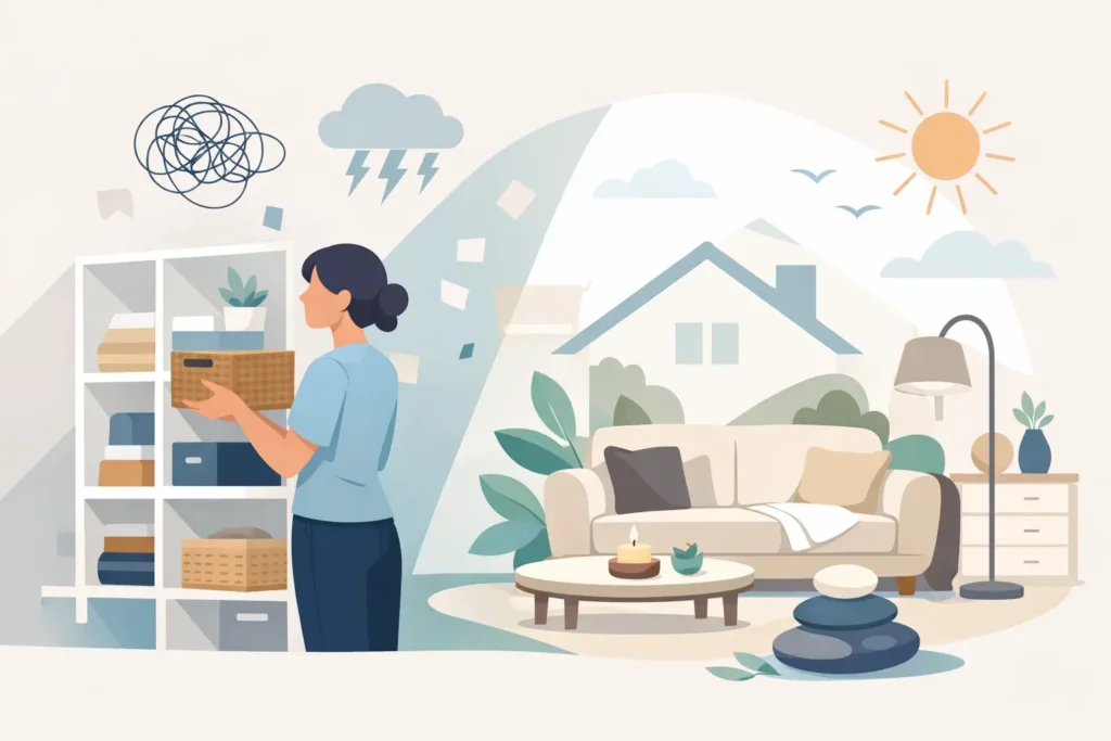 How Home Organizing Reduces Stress at Home