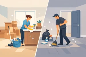 Move In vs Move Out Cleaning Differences