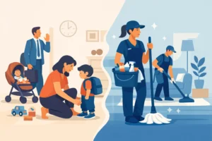 Recurring Cleaning for Busy Parents Works