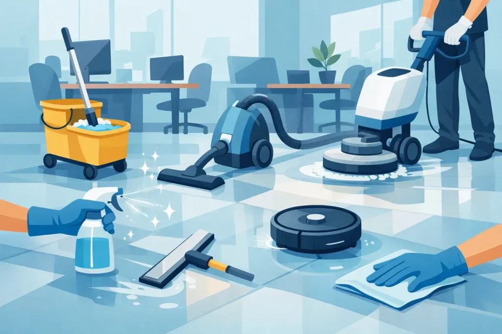 7 Best Office Floor Cleaning Methods That Work