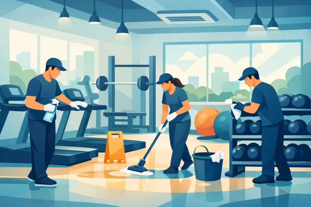 Fitness Cleaners Keep Georgia Gyms Ready
