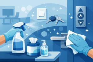 How to Sanitize High Touch Surfaces Safely