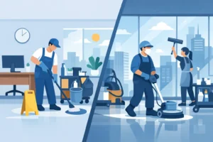 Janitorial Services vs Commercial Cleaning