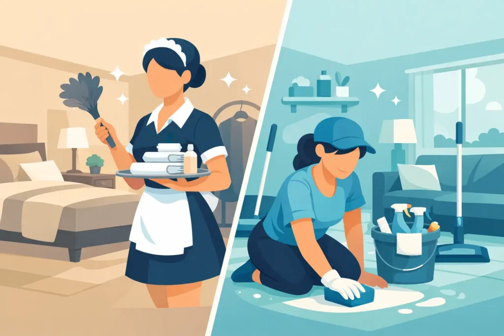 Maid Service vs House Cleaning: Which Fits?