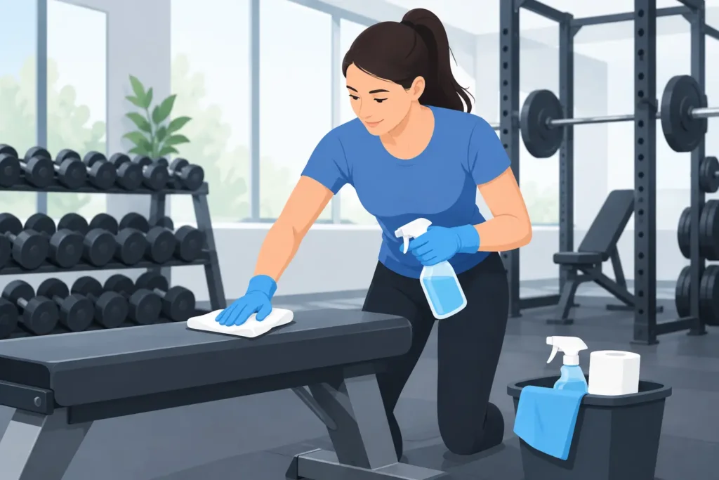 How to Clean Gym Equipment Safely and Thoroughly